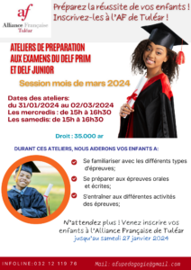 ATELIER DE PREPARATION DELF PRIM ET JUNIOR