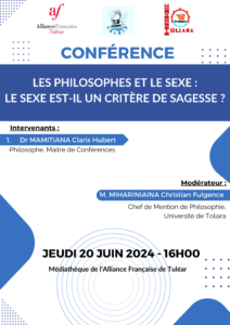 Affiche conférence