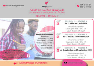 COURS ADULTES